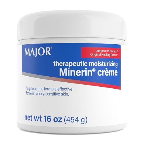 MAJOR Therapeutic Moisturizing Minerin Créme - Fragrance-Free Body Cream for Dry Skin - 16 oz - görsel 2