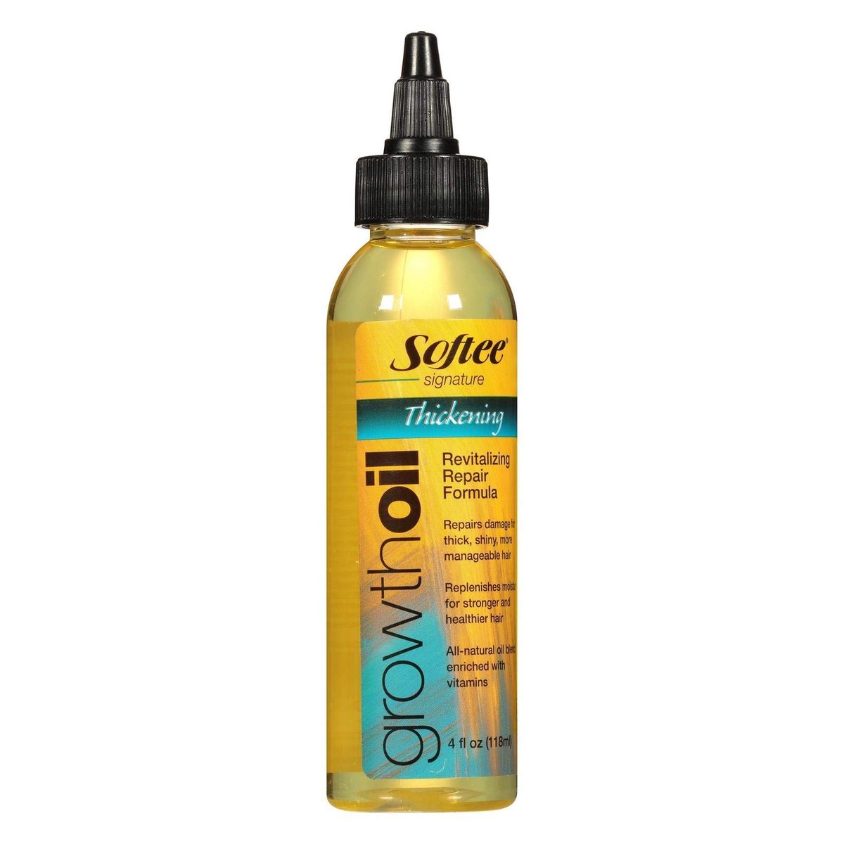 Softee Signature Thickening Growth Oil - 4 oz | Hair Thinning & Loss Treatment - görsel 1