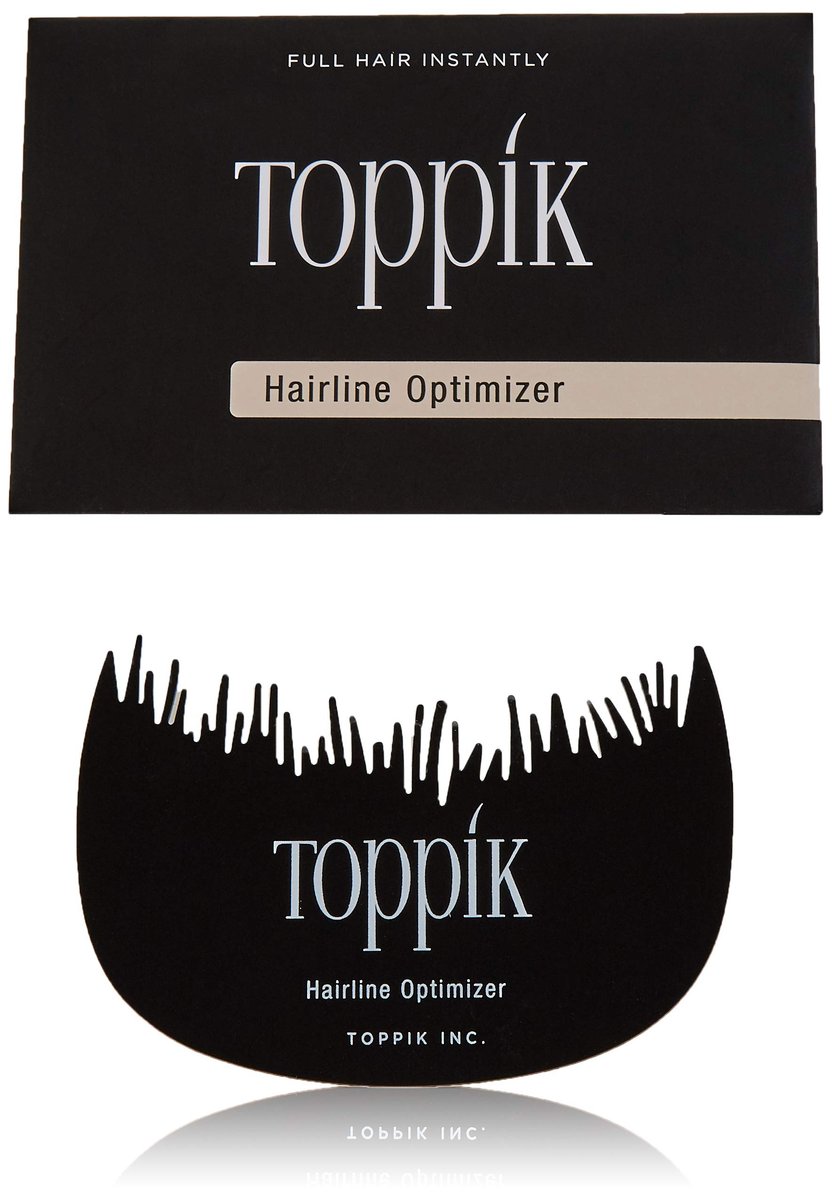 Toppik Hairline Optimizer - Precision Comb for Hairline Touch-Ups (Black, 1 Pack) - görsel 1