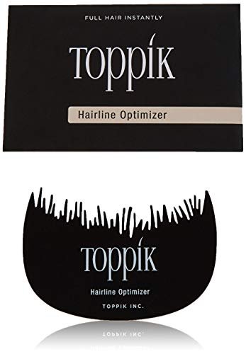 Toppik Hairline Optimizer - Precision Comb for Hairline Touch-Ups (Black, 1 Pack)