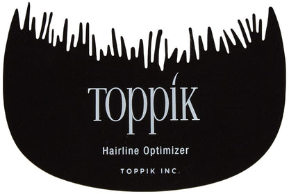 Toppik Hairline Optimizer - Precision Comb for Hairline Touch-Ups (Black, 1 Pack)