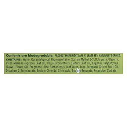 Mrs. Meyer's Iowa Pine Hand Soap, 12.5 oz - Festive Scent, Gentle Clean