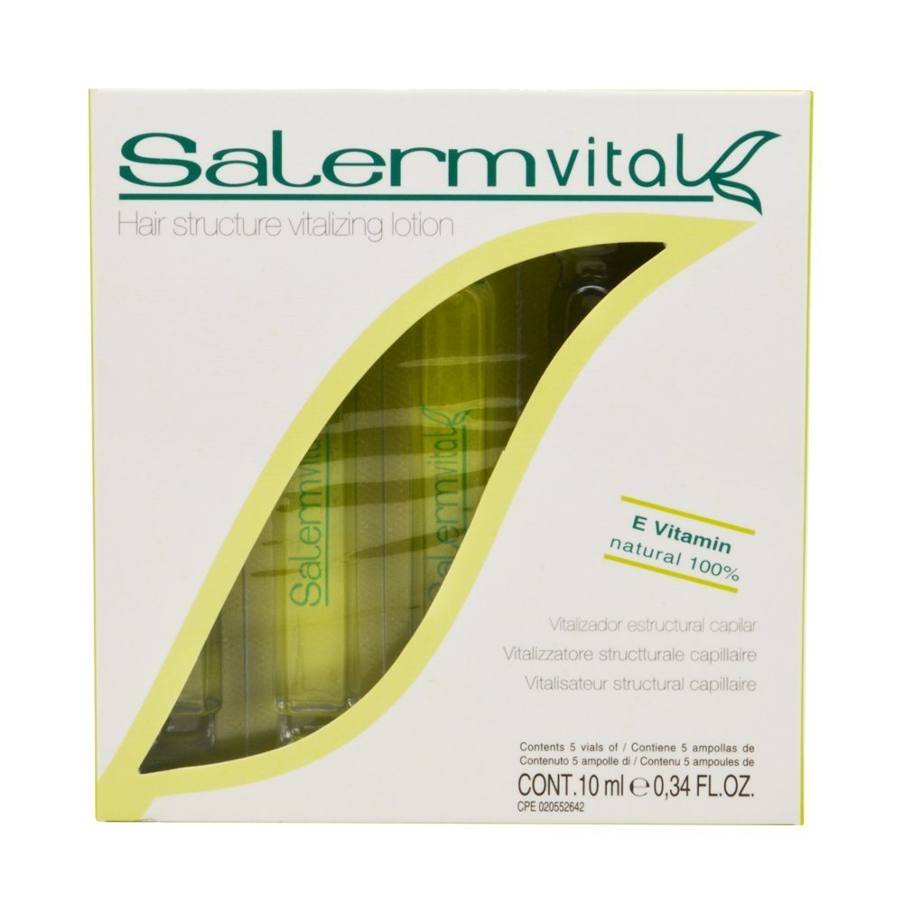 Salerm Vital Capillary Structural Vitalizer – 5 Applications for Red Hair Color Avelisse