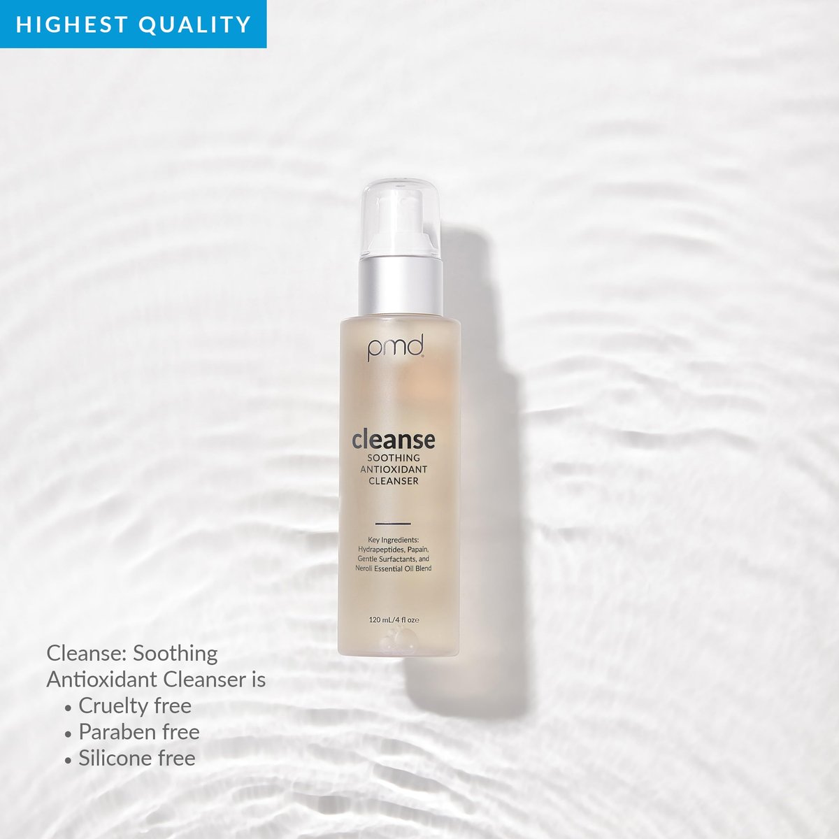 PMD Cleanse Soothing Antioxidant Cleanser – 4 Fl Oz Gentle Face Wash for Sensitive Skin - görsel 9