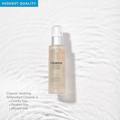 PMD Cleanse Soothing Antioxidant Cleanser – 4 Fl Oz Gentle Face Wash for Sensitive Skin