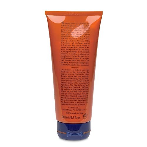 L'Erbolario Patchouli Moisturizing Body Butter - 6.7 oz | Antioxidant-Rich Body Cream for Dry Skin - görsel 4