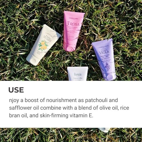 L'Erbolario Patchouli Moisturizing Body Butter - 6.7 oz | Antioxidant-Rich Body Cream for Dry Skin - görsel 12