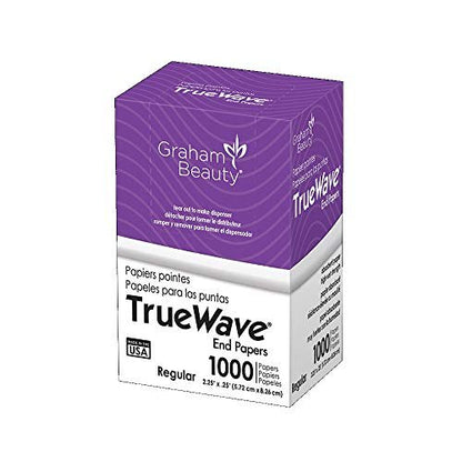 Graham Beauty TrueWave End Papers - 1000 Count - Professional Salon Perm Papers