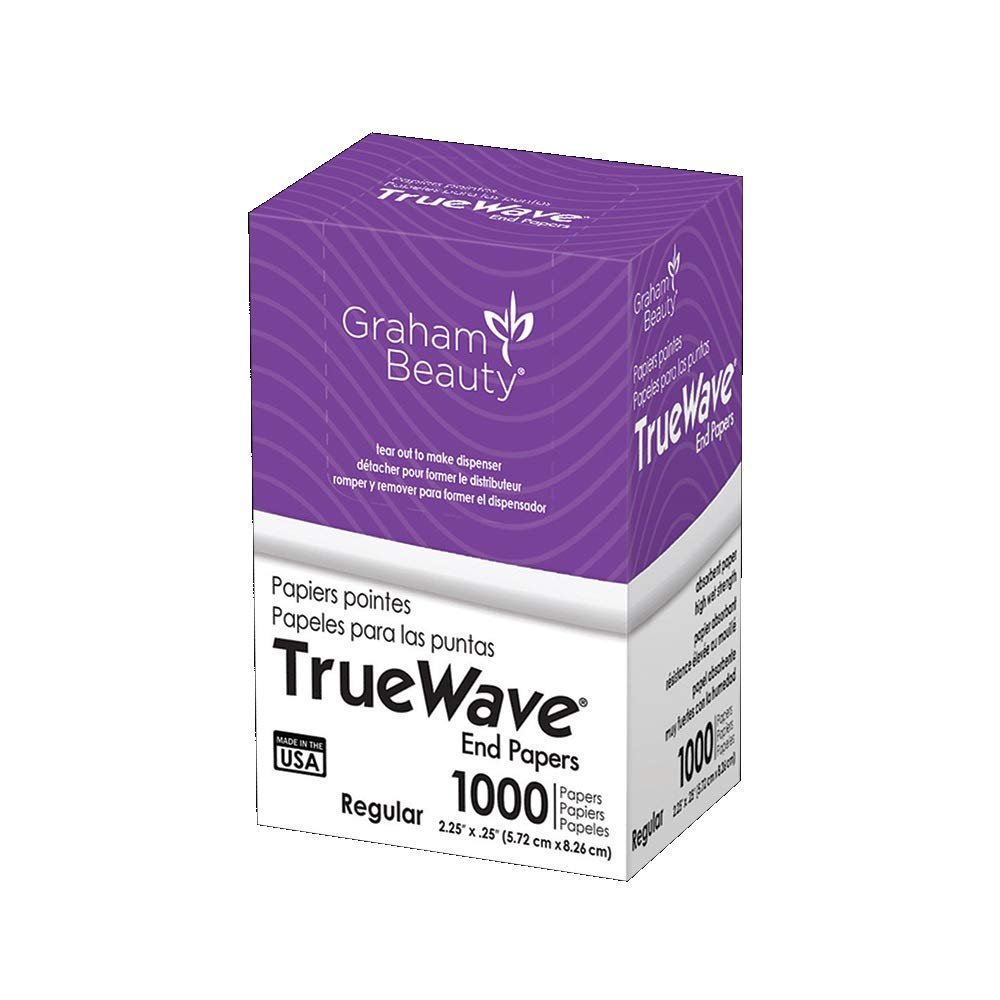 Graham Beauty TrueWave End Papers - 1000 Count - Professional Salon Perm Papers - görsel 2