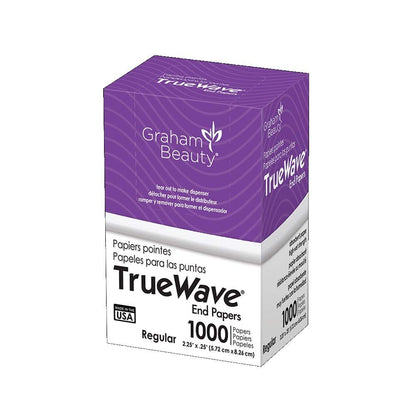 Graham Beauty TrueWave End Papers - 1000 Count - Professional Salon Perm Papers
