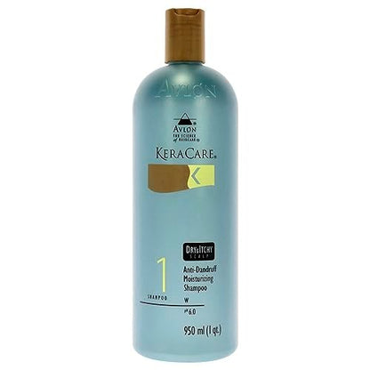 Avlon Kera Care Dry and Itchy Scalp Anti-Dandruff Moisturizing Shampoo, 32 oz – Sulfate-Free for Dandruff & Seborrheic Dermatitis Avelisse
