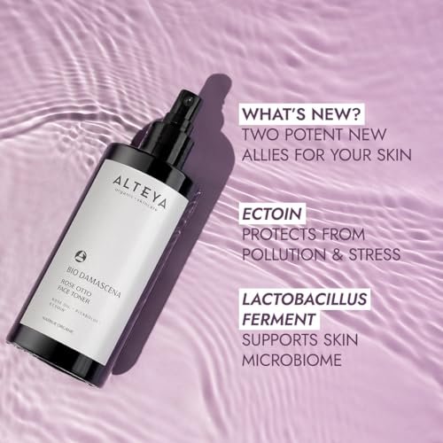 Alteya Organics Bio Damascena Rose Otto Face Mist - USDA Organic Facial Toner, Clarifying & Moisturizing, 6.8 fl oz - görsel 8