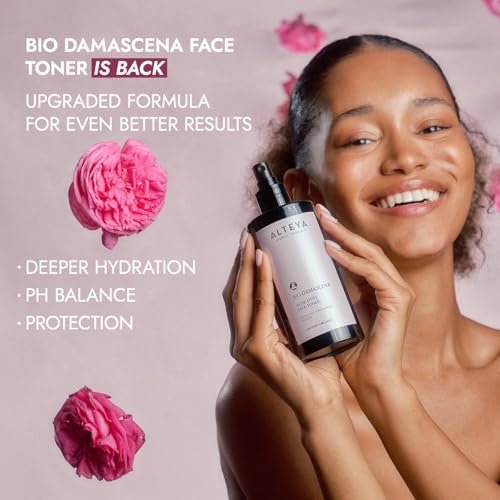 Alteya Organics Bio Damascena Rose Otto Face Mist - USDA Organic Facial Toner, Clarifying & Moisturizing, 6.8 fl oz - görsel 6