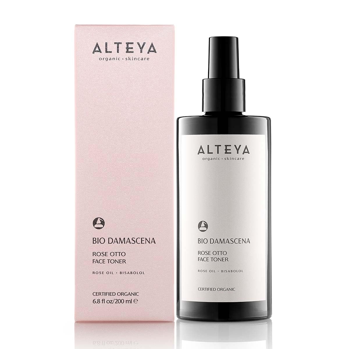 Alteya Organics Bio Damascena Rose Otto Face Mist - USDA Organic Facial Toner, Clarifying & Moisturizing, 6.8 fl oz - görsel 3