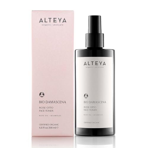 Alteya Organics Bio Damascena Rose Otto Face Mist - USDA Organic Facial Toner, Clarifying & Moisturizing, 6.8 fl oz - görsel 4