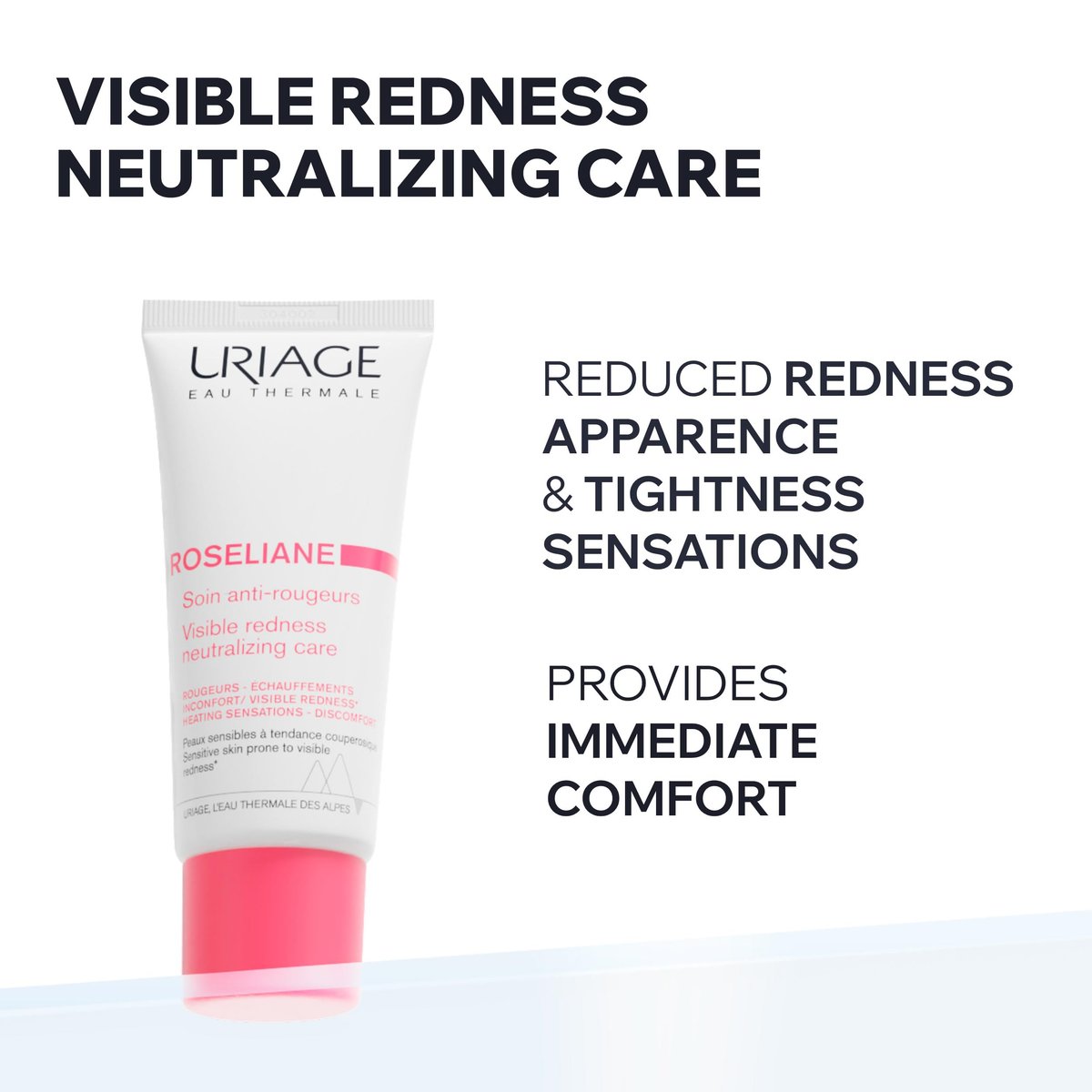 Uriage Roséliane Visible Redness-Neutralizing Rich Care - Soothes, Nourishes & Reduces Visible Redness for Sensitive Skin, 1.35 Fl Oz Avelisse