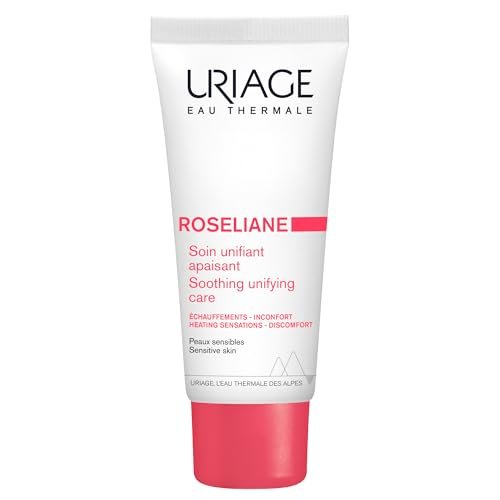 Uriage Roséliane Visible Redness-Neutralizing Rich Care - Soothes, Nourishes & Reduces Visible Redness for Sensitive Skin, 1.35 Fl Oz Avelisse