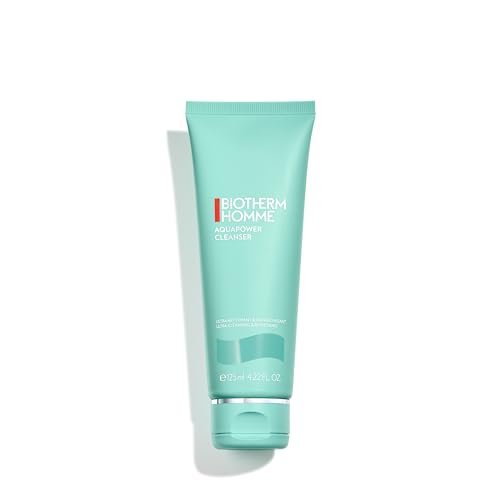 Biotherm Homme Aquapower Cleanser – Hydrating Face Wash for Oily & Dry Skin, 4.2 Fl Oz Avelisse