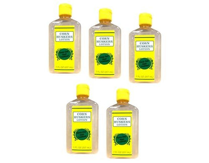 Corn Huskers Hand Lotion for Dry, Cracked Hands - Fast Absorbing, Non-Greasy, Intense Relief - 7 Fl Oz (Pack of 5) Avelisse