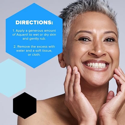 Aquanil Cleanser - Lipid-Free Sensitive Skin Cleanser, Non-Comedogenic Gentle Cleanser - Soap Free Cleanser with 7 Ingredients, Fragrance-Free Skin Care Cleanser - 3 Pack, 16 Fl. Oz. Avelisse