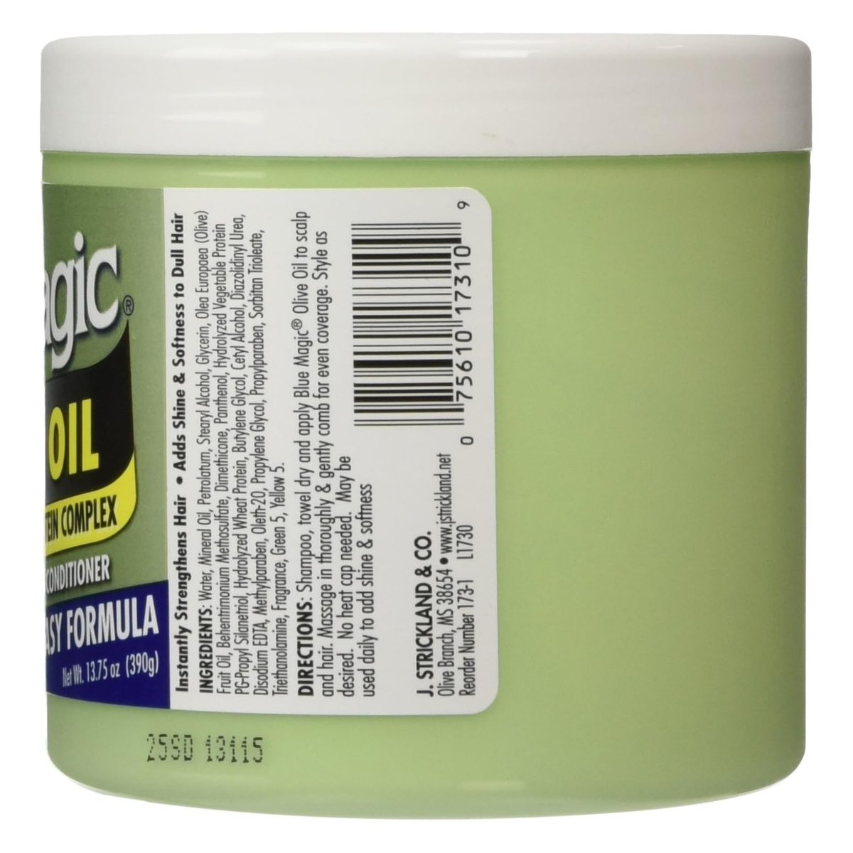 Blue Magic Olive Oil Hair & Scalp Conditioner, 13.75 Fl Oz - görsel 3