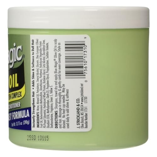 Blue Magic Olive Oil Hair & Scalp Conditioner, 13.75 Fl Oz - görsel 4