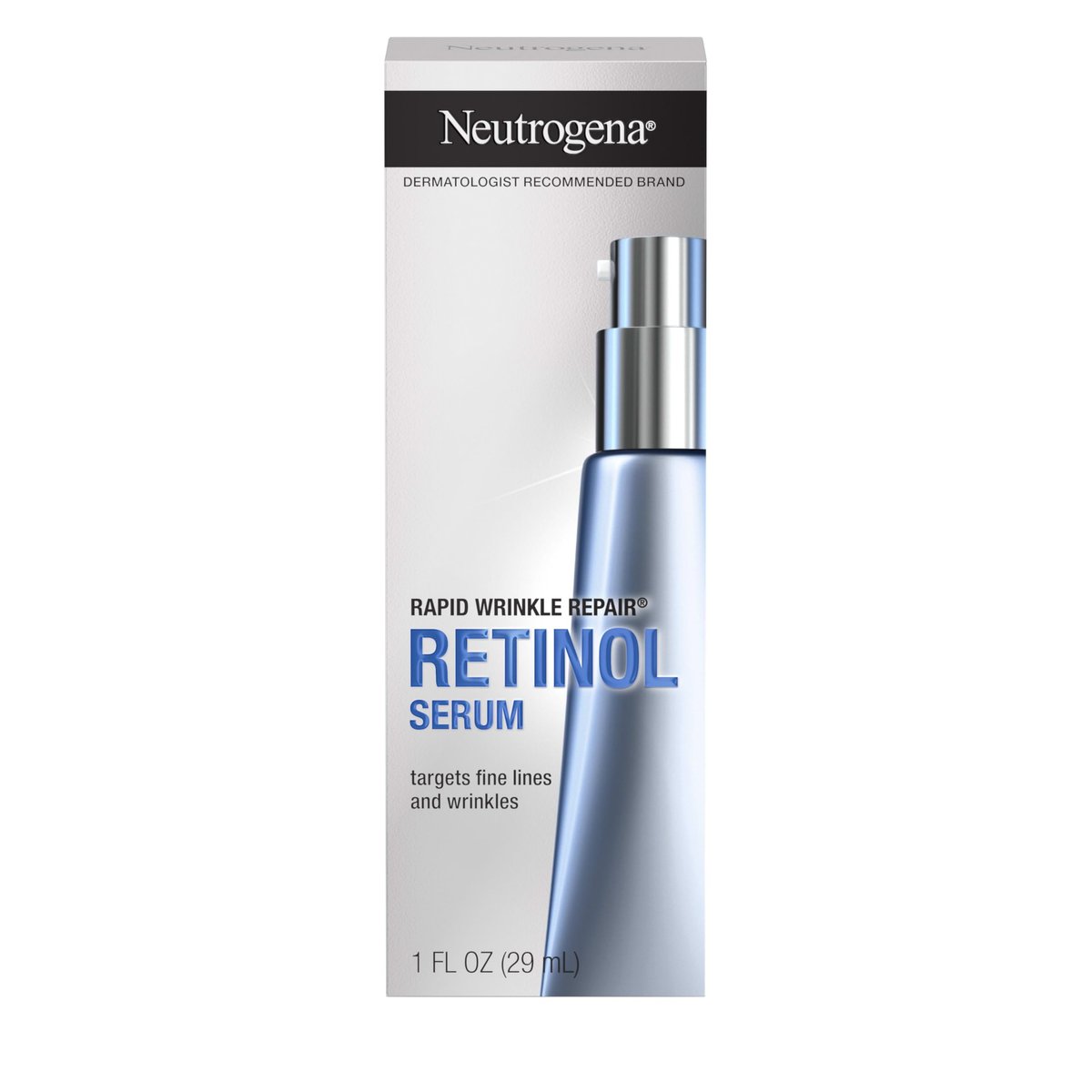 Neutrogena Rapid Wrinkle Repair Retinol Face Serum - Daily Anti-Aging Serum with Retinol & Hyaluronic Acid, 1 fl. oz - görsel 1