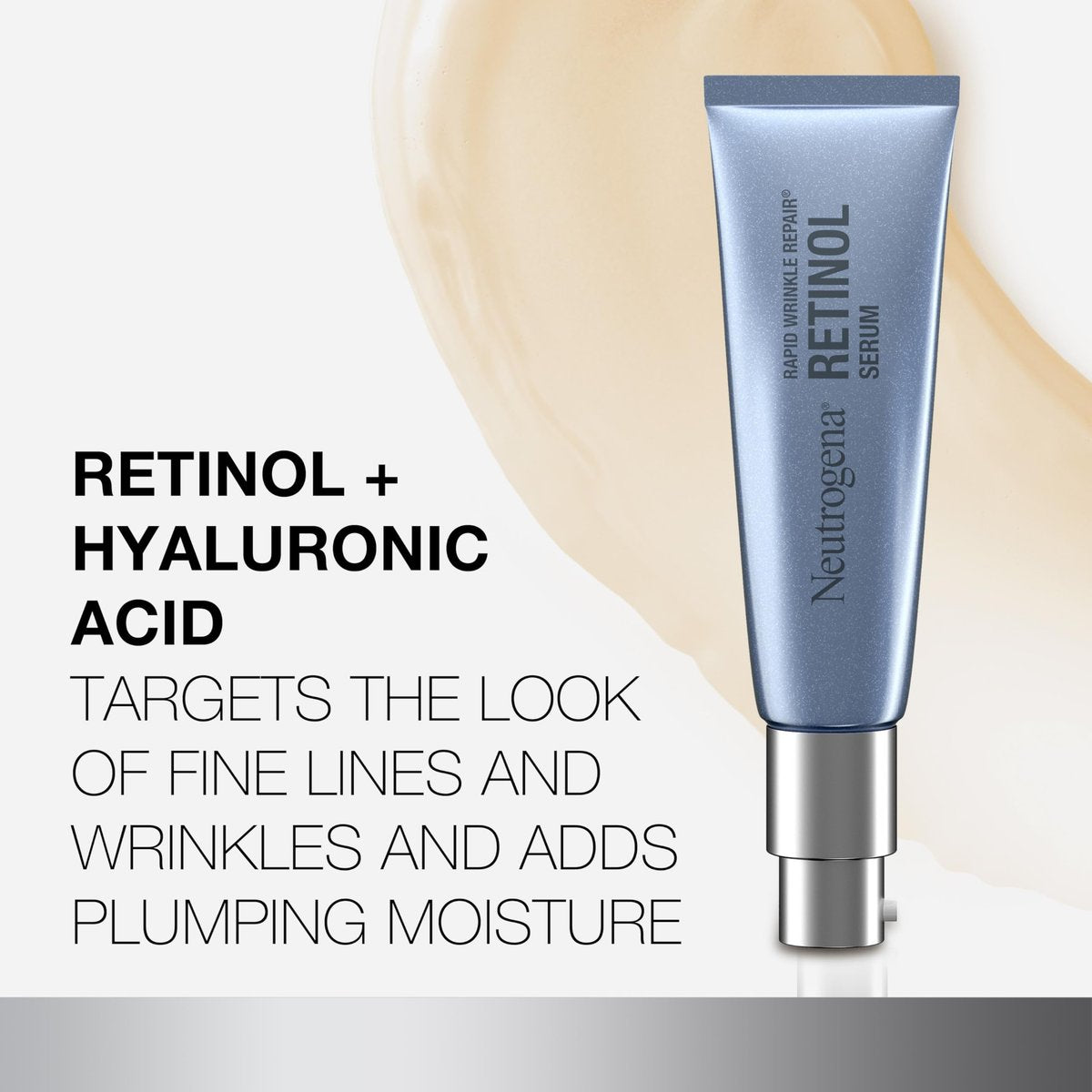 Neutrogena Rapid Wrinkle Repair Retinol Face Serum - Daily Anti-Aging Serum with Retinol & Hyaluronic Acid, 1 fl. oz - görsel 7