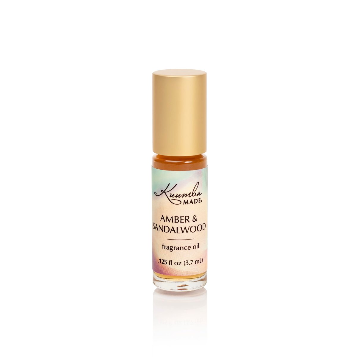Kuumba Made Amber & Sandalwood Fragrance Oil Roller – Long-Lasting, Vegan, Alcohol-Free Perfume Oil (0.125 Fl Oz) - görsel 1