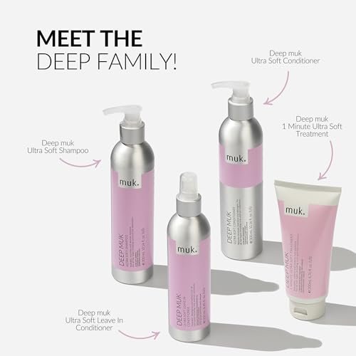 MUK. Deep Muk Ultra Soft 1 Minute Hair Treatment – Nourishing Deep Conditioner for All Hair Types, 200ml - görsel 14