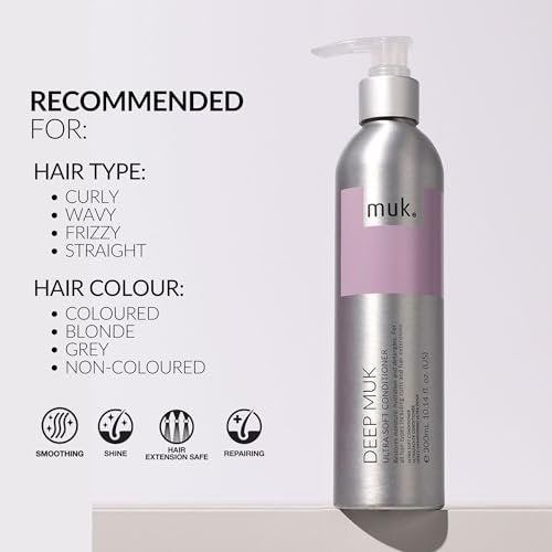 MUK. Haircare Deep Ultra Soft Conditioner – 300ml | Intense Moisture for Dry Hair - görsel 10