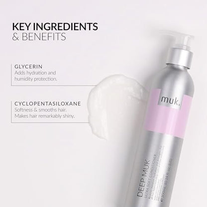 MUK. Haircare Deep Ultra Soft Conditioner – 300ml | Intense Moisture for Dry Hair