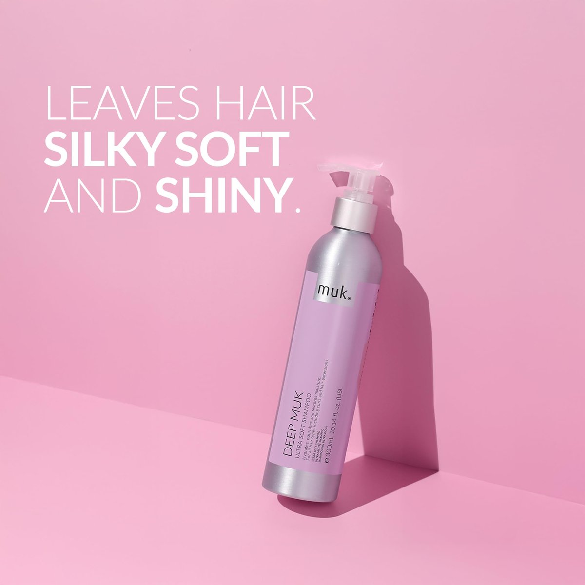 MUK. Haircare Deep Ultra Soft Shampoo - 300ml | Moisturizing & Nourishing Formula - görsel 3