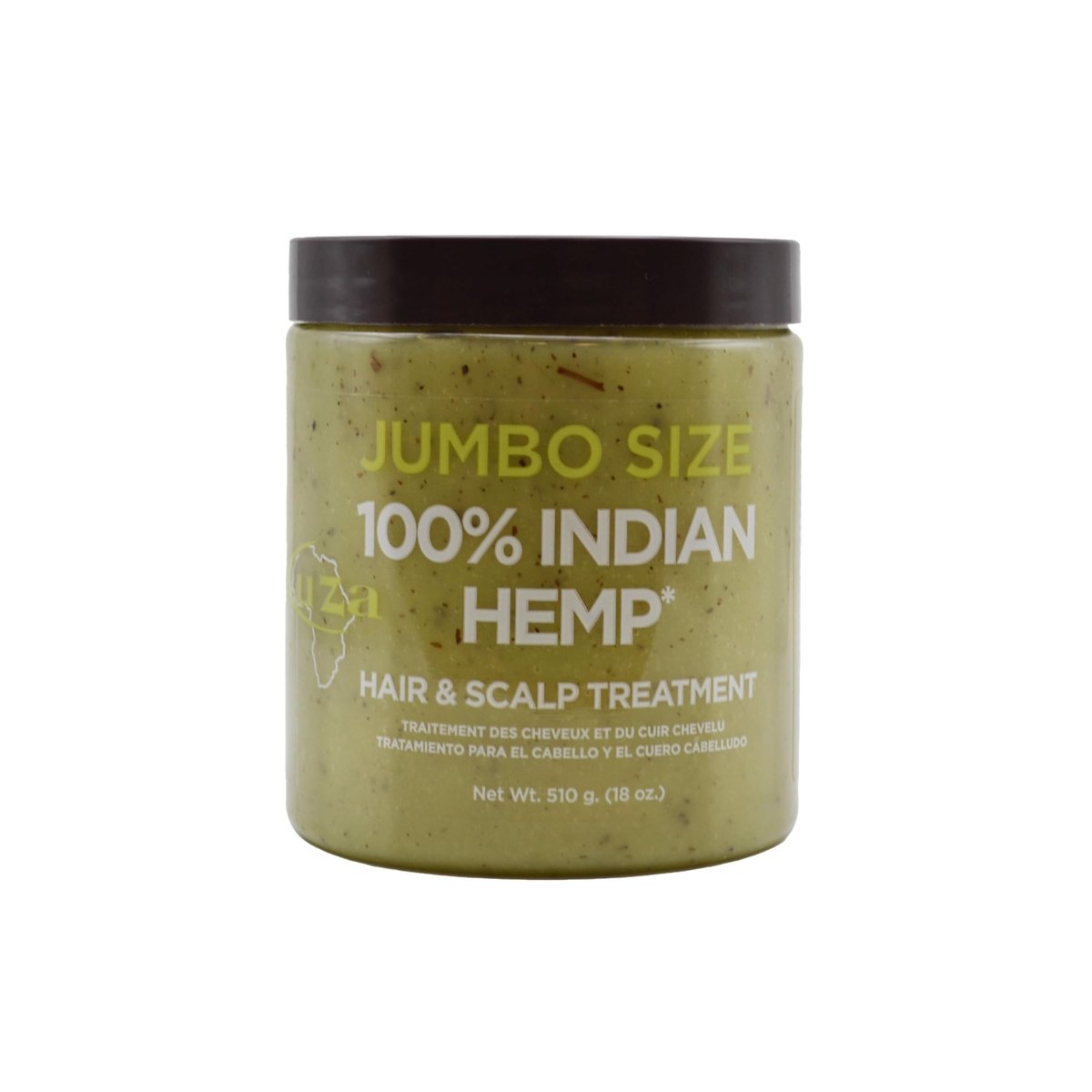 Kuza 100% Indian Hemp Hair & Scalp Treatment – Jumbo Size 18 oz for Dry Hair & Scalp Health - görsel 1