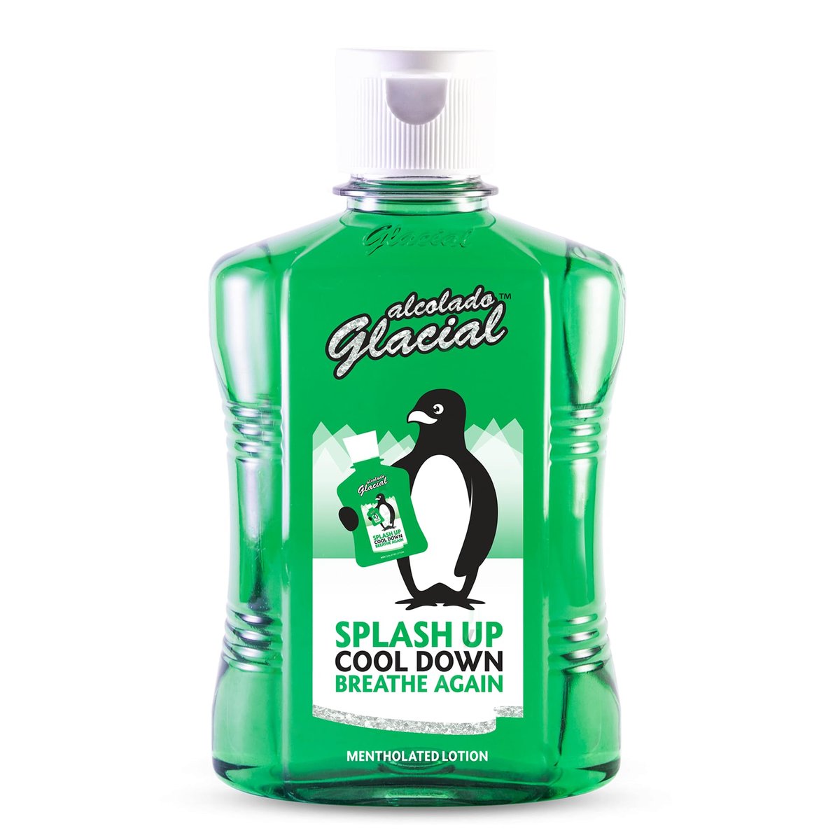 Alcolado Glacial Mentholated Splash Lotion - 16 oz | Refreshing After-Shave & Body Splash Avelisse