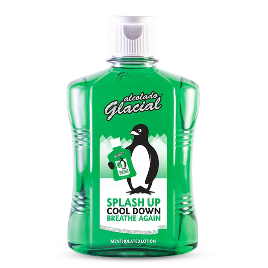 Alcolado Glacial Mentholated Splash Lotion - 16 oz | Refreshing After-Shave & Body Splash Avelisse
