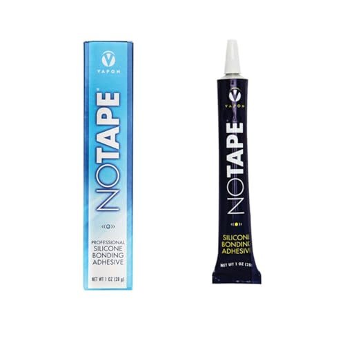 Vapon No Tape Liquid Adhesive 1.0oz - Skin-Safe Hairpiece Bonding Adhesive Avelisse