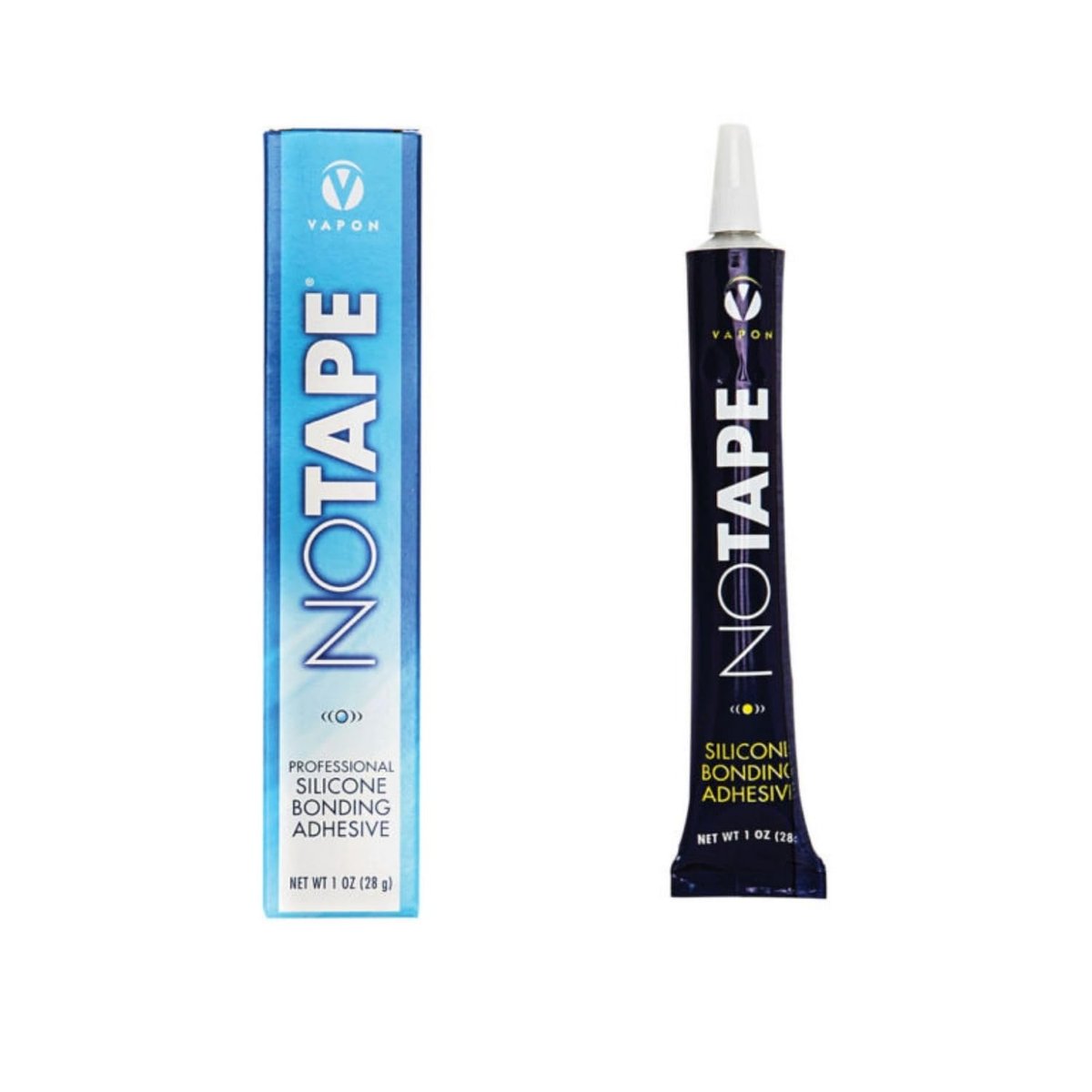 Vapon No Tape Liquid Adhesive 1.0oz - Skin-Safe Hairpiece Bonding Adhesive Avelisse