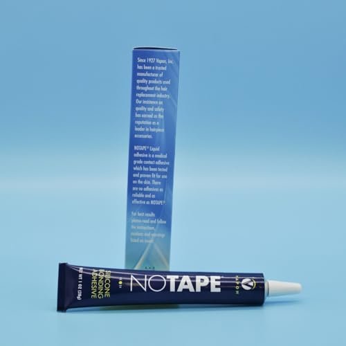 Vapon No Tape Liquid Adhesive 1.0oz - Skin-Safe Hairpiece Bonding Adhesive Avelisse