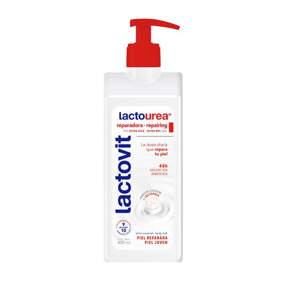 Lactovit Lactourea Body Milk 400ml - Intensive Moisturizing Lotion for Dry Skin Avelisse