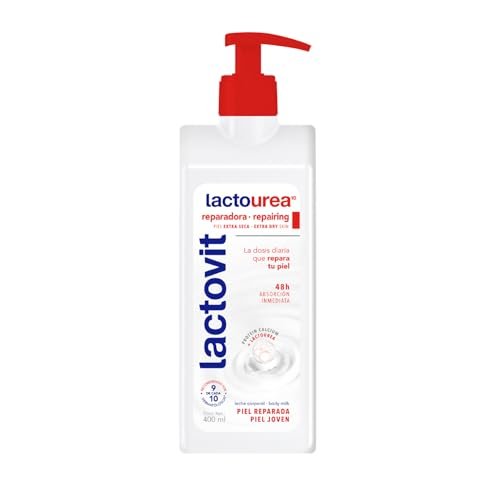 Lactovit Lactourea Body Milk 400ml - Intensive Moisturizing Lotion for Dry Skin Avelisse