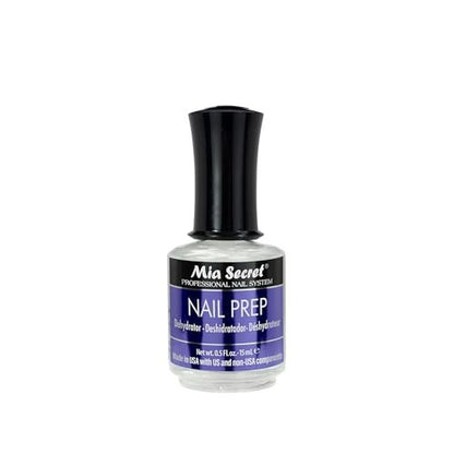 Mia Secret Professional Acid Free Natural Nail Prep Dehydrator, 15ml - Enhanced Bonding for Acrylic and Gel Nail Polish