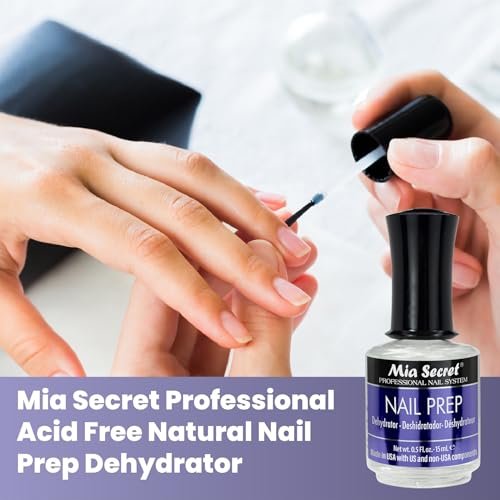 Mia Secret Professional Acid Free Natural Nail Prep Dehydrator, 15ml - Enhanced Bonding for Acrylic and Gel Nail Polish - görsel 12
