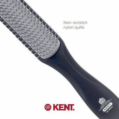 Kent KFM3 Gel Styling Hair Brush for Men – Ionic Anti-Static, Detangling & Smoothing for Short to Medium Hair Avelisse