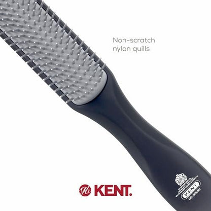 Kent KFM3 Gel Styling Hair Brush for Men – Ionic Anti-Static, Detangling & Smoothing for Short to Medium Hair Avelisse