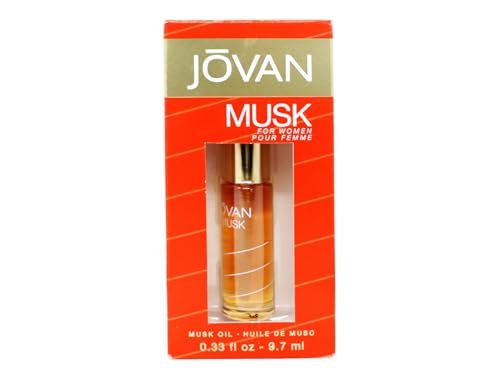 Jovan Musk Oil for Men and Women - 0.33 oz - Classic Fragrance Oil Avelisse