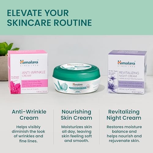 Himalaya Nourishing Skin Cream with Aloe Vera and Winter Cherry (Ashwagandha) - Face Moisturizer, 1.69 oz - görsel 10