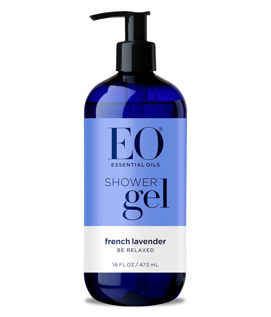 EO French Lavender Shower Gel - 16 oz Body Wash with Essential Oils for Men and Women - görsel 1