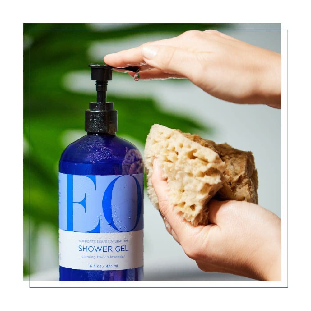EO French Lavender Shower Gel - 16 oz Body Wash with Essential Oils for Men and Women - görsel 15