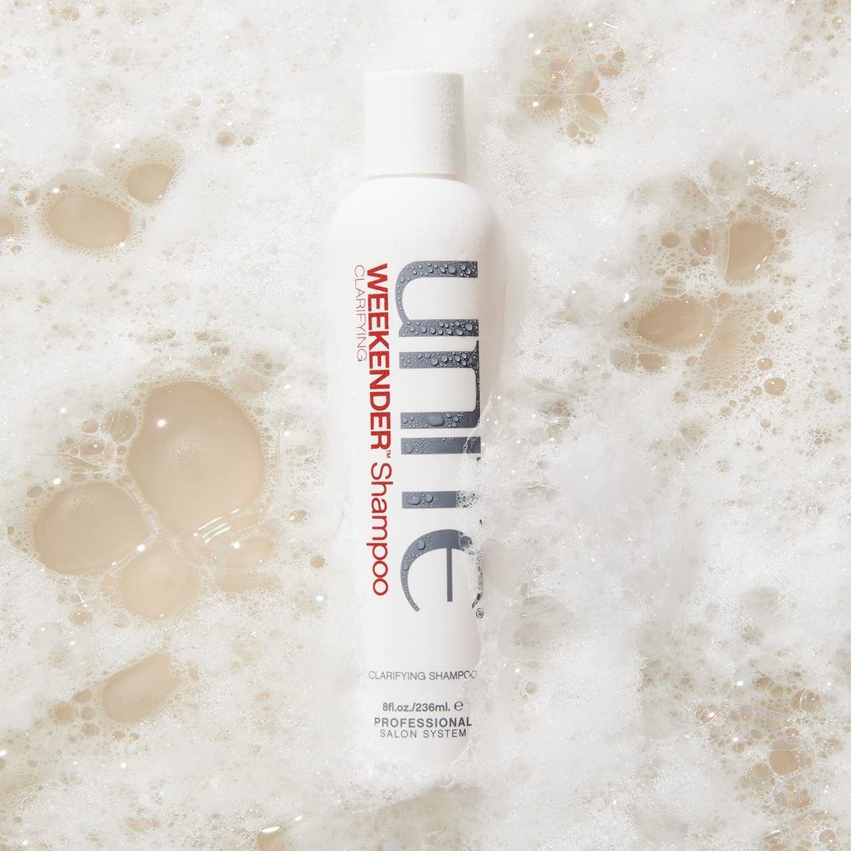 UNITE Hair WEEKENDER Shampoo – Gentle Clarifying Cleanser for Build-Up Removal & Shine Restoration – Non-Stripping Weekly Reset – 8 Fl Oz Avelisse